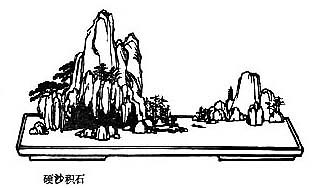 Chinese landscape on plate (59)